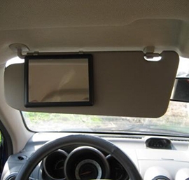 汽车遮阳板化妆镜保护膜